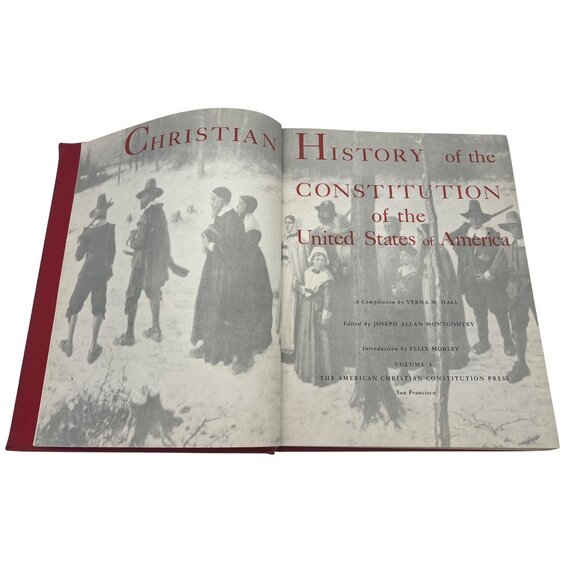 Christian History of the Constitution Vol I Verna Hall Hardcover 481 pages 1961 - Picture 3 of 8